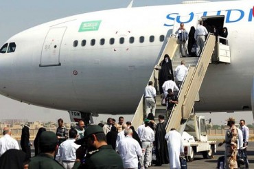 L'Iran inizia a inviare pellegrini in Arabia Saudita per l'Hajj