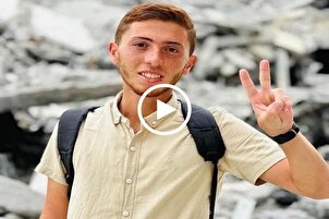 فيديو سابق للشهيد المنشد والقارئ الفلسطيني "علاء عزام"