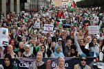 Mərakeşdə İsrailin Suriyaya qarşı hücumlarını qınayan böyük yürüş