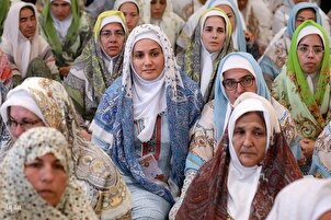 Versammlung iranischer sunnitischen Hajj-Pilgers in Mekka
