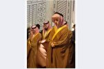 Anwesenheit des saudischen Außenministers in der Damaskus Umayyaden-Moschee