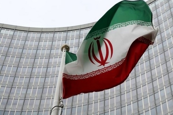 Iran's flag at UN