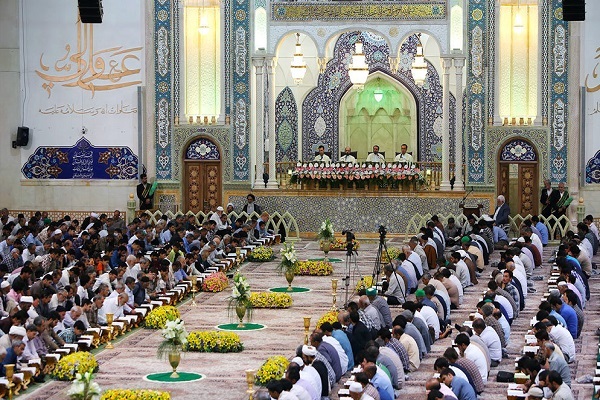 Quranic program at Hazrat Masoumeh holy shrine