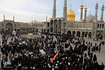 In Photos: Funeral Procession for Martyrs in Qom