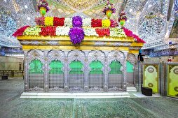 Karbala Shrine Decorated with Flowers Ahead of Shaaban Festivities  