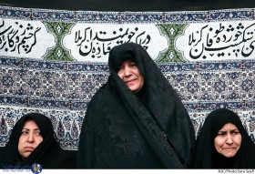 سوگواری شهادت حضرت زهرا (س) در حسینه سادات اخوی