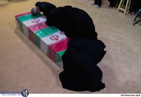 بازگشت پیکر شهید مدافع حرم عباس آبیاری