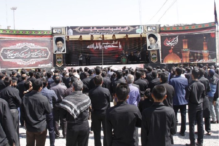 تصاویری از بزرگداشت تاسوعای حسینی در زاهدان