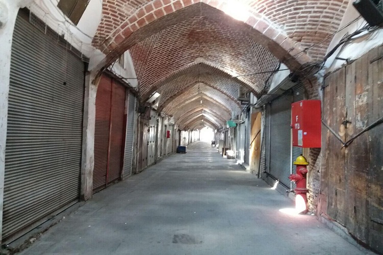 بازار تبریز تعطیل شد بازار تبریز تعطیل شد