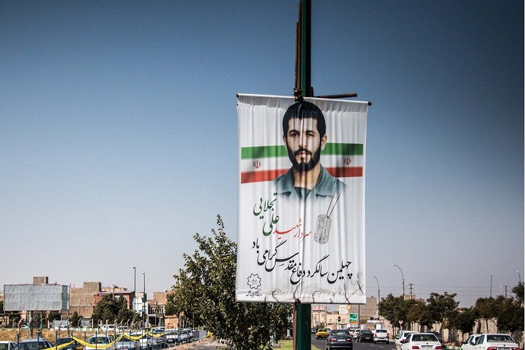 مزین شدن معابر تبریز به تصاویر شهدای هشت سال دفاع مقدس