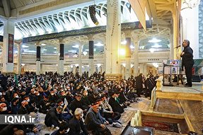 عکس | سالگرد شهادت سردار سلیمانی در حرم کریمه اهل بیت(ع)