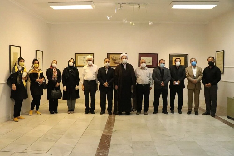 نمایشگاه آثار منتخب جشنواره ملی خط نستعلیق تبریز گشایش یافت