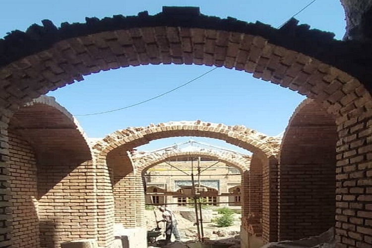 دالان ورودی مسجد مجموعه تاریخی حسن پادشاه تبریز مرمت می&zwnj;شود