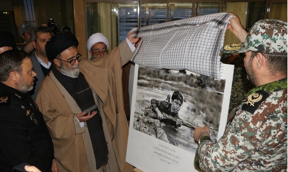 تابلوی شهید «حسن جنگجو»