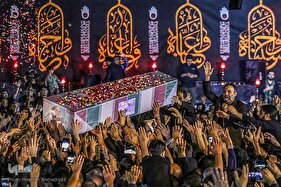 حسینیه ایران؛ عزاداری شب‌ هشتم محرم در کانون رهپویان وصال