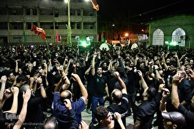 حسینیه ایران؛ عزاداری شب تاسوعا در بیرجند