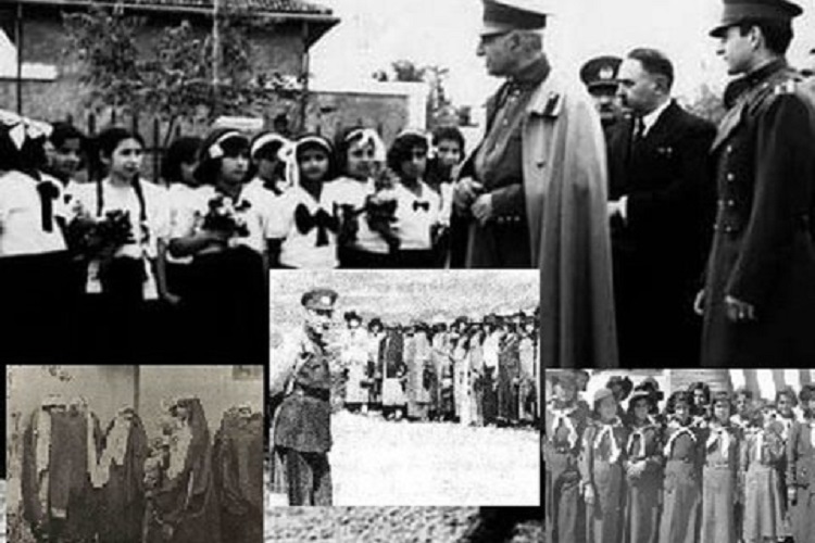 رضا خان، کشف حجاب رضا خان، کشف حجاب