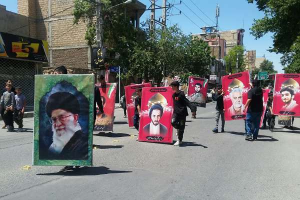 فیلم و عکس | عزاداری سالروز شهادت امام صادق(ع) در کمالشهر