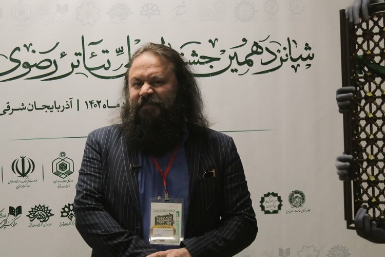 کوروش زارعی، دبیر جشنواره تئاتر رضوی