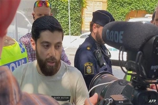 دلیل انصراف شهروند سوئدی از تورات‌سوزی + فیلم