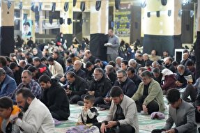 عکس | مراسم شب قدر در مصلی الغدیر خرم‌آباد