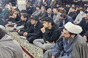 عکس | مراسم بزرگداشت شهید سلیمانی در خلخال