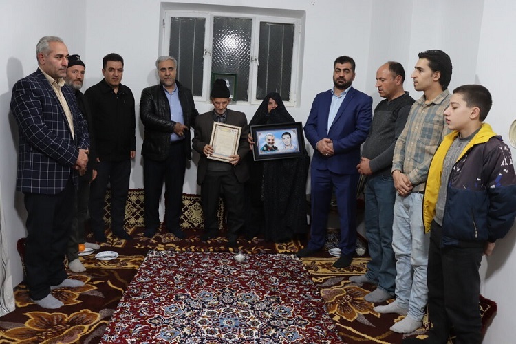 شهردار تبریز، خانواده شهدا