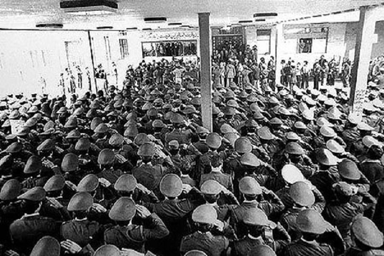 دیدار همافران با امام خمینی