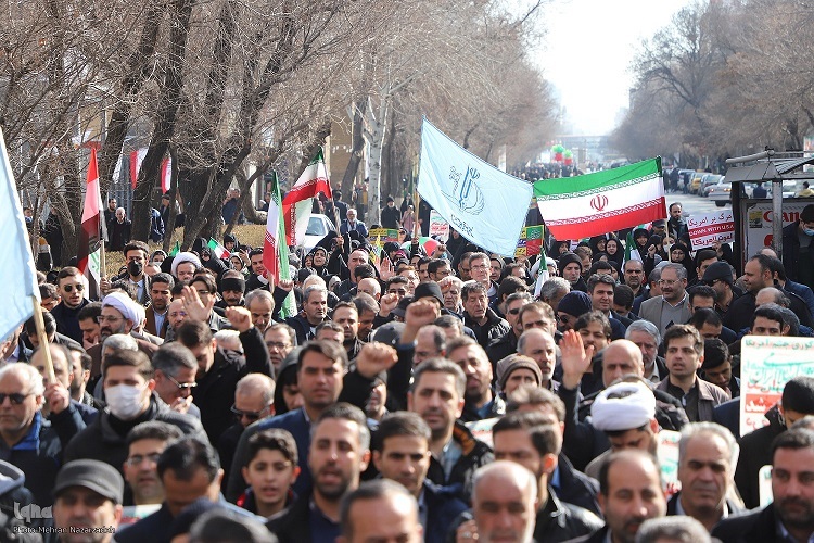 راهپیمایی ۲۲ بهمن، تبریز