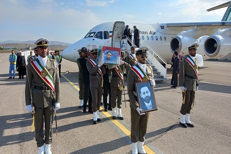 پیکر مشهید مالک رحمتی، استاندار آذربایجان شرقی