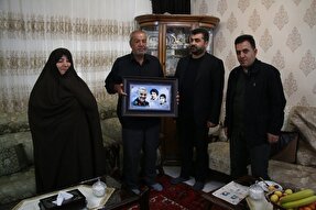 دیدار شهردار تبریز با خانواده شهیدان «همت‌پور» و «ایمانی»