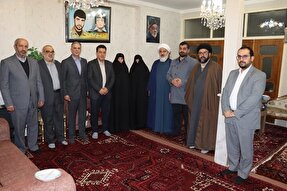 دیدار شهردار تبریز با خانواده شهیدان «برگی»، «میراب» و «موسی‌خانی»