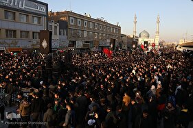 دسته عزای فاطمی در قم