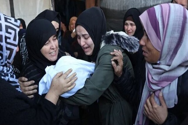 جان باختن ۲ کودک در غزه به دلیل سرما