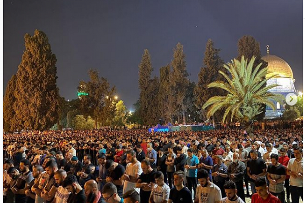 محدود کردن حضور مسلمانان در مسجدالاقصی در ماه رمضان