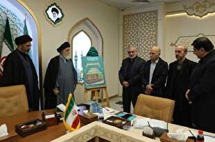 رونمایی از مجموعه تصویری «آیه‌های امید» در مسجد جمکران