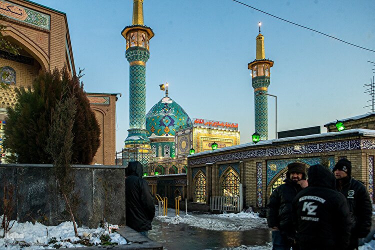 هوای سرد و آسمان پاک تهران