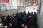 کنشگری خادمان حرم مطهر بانوی کرامت با موضوع حجاب و عفاف