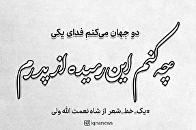 طرح | دو جهان می‌کنم فدای یکی