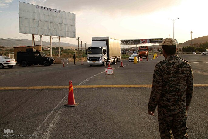 فعالیت تورهای ایست و بازرسی ورودی های اصلی شهرستان اهر