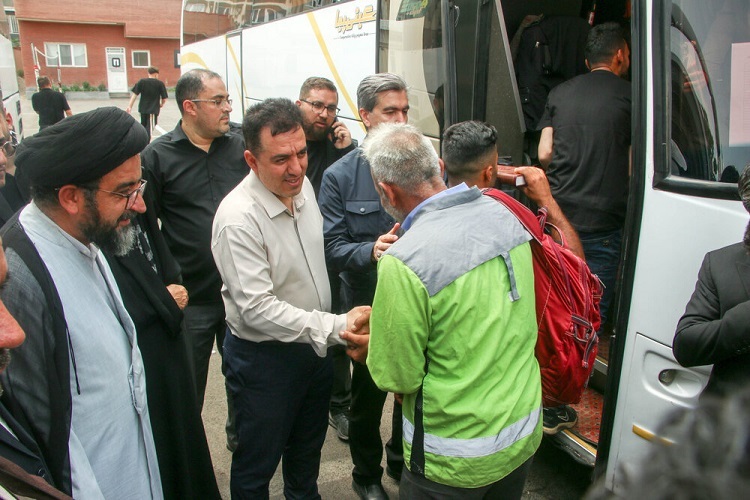 بدرقه خادمین موکب جنت الحسین (ع)، تبریز بدرقه خادمین موکب جنت الحسین (ع)، تبریز