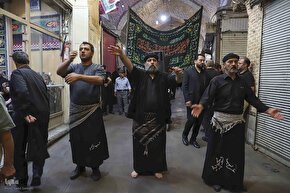 عزاداری اربعین حسینی در بازار تبریز