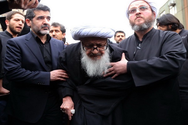 پیاده‌روی آیت‌الله العظمی وحید خراسانی در سالروز شهادت امام حسن عسکری(ع)