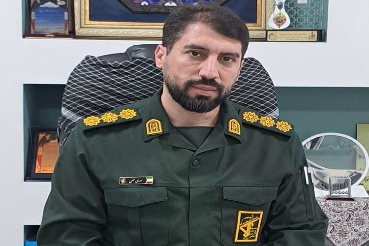 سرهنگ پاسدار مهدی لطفی، مدیر منابع انسانی سرباز سپاه عاشورا