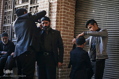 عزاداری عصر روز اربعین در بازار سرپوشیده تبریز