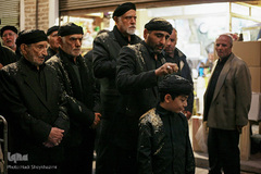 عزاداری عصر روز اربعین در بازار سرپوشیده تبریز