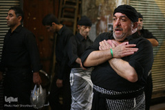 عزاداری عصر روز اربعین در بازار سرپوشیده تبریز