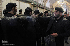 عزاداری عصر روز اربعین در بازار سرپوشیده تبریز