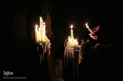 آیین شمع‌گذاری در تبریز