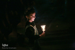 آیین شمع‌گذاری در تبریز